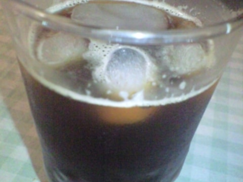 インスタントでも美味しい 炭酸アイスコーヒー レシピ 作り方 By ひ たん73 楽天レシピ